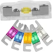 ULTECHNOVO 1 Set Mini Auto Fuse Holder for Car Audio Connections Effortless Installation Compatible with Fuses for Cars Trucks and Boats