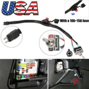 For Mini 10A &15A Fuse WIth wire 14" Universal Automotive Switched Fuse Switch