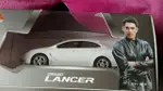 LANCER合金迴力車 陽岱鋼代言的 GRAND LANCER模型車 1:43 全新未拆封 特價499元