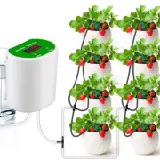 DIY Drip Irrigation Kit with Programmable Timer Take Control of Your Plant Care