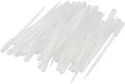 XYWHPGV 100 Pcs Plastic Disposable Pipettes 5ml, Clear Graduated Transfer Pasteur Pipettes, 210mm Long, Liquid Dropper for Ear Eye Essential Oils Alcohol Paint Makeup Lab(af739 23b1a 5c68a afb62 a46c2