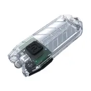 ~NEW~ Nitecore TUBE v2.0 55 Lumen USB Rechargeable Keychain Flashlight (Transpar