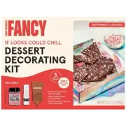 Fancy Sprinkles If Looks Could Chill Holiday Dessert Decorating Kit peppermint