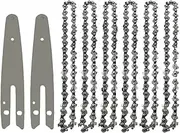 GZHZM 6 Inch 1/4"P Electric Saw 37 knots 18 knives Chainsaw Chains Logging Saw Blade Pruning Chain Saw Chain Accessories Wood Cutting