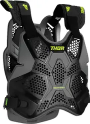 Thor Sentinel Pro Motocross Protector Vest, black-grey, Size M L for Men Black Grey