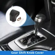 1 Pc Car Gear Shift Knob Cover for Volkswagen Golf 2010-2011 Pebbled Black Brown (for: Volkswagen)