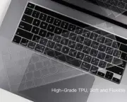 Keyboard Cover + Trackpad Protector for 2020 MacBook Pro 13 inch A23 Ultra Thin