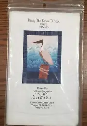 Prissy The Brown Pelican Applique Quilting Pattern 38"x50" NEW