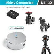 Tripod Adapter Base Stand 1/4"~20 Threaded