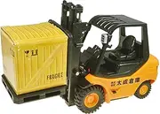 Doyusha 2.4 GHz RC Construction Machine, 1/20 Mini Forklift, Orange, Electric Radio Control
