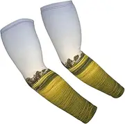 [FSCEV] Golf Club Sun Protection Arm Sleeves Outdoor Essentials Cooling Compression Golf Hiking Cycling