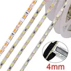 4mm narrow Width 5M 600 LED Strip Light 120led/m SMD 2835 12V Flexible tape Lamp