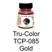 Tru-Color Paint TCP085 1 oz Gold Paint Bottle