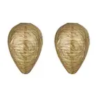 2 Pcs Wasp Nest Decoy Wasp Deterrent for Outdoor Hanging, Home and Garden B T1P1