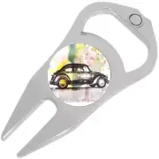 Beetle Car Bug Golf Ball Marker Divot Repair Tool Bottle Opener
