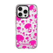 iPhone 16 Pro Clear Case MagSafe Compatible Rest in Pink