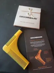 Beard Styling Comb Groomarang Shaping Template Tool And Moustache Face Neck