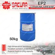 Sakura Lithium EP2 Grease Blue Automotive & Industrial Lubricant 50kg