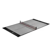 Table Tennis Conversion Top Foldable Tabletop Classic Game Storage New 4 Piece