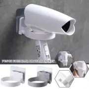 Non-punching Hairdryer Bracket Rack Electric Hair Dryer Shelf Wall> Storage P7H9