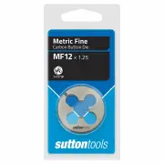 Sutton M4041206 - Button Die - Carbon: MF12 x 1.25mm 1-1/2" OD