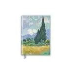 VINCENT VAN GOGH - WHEATFIELD WITH CYPRESSES POCKET DIARY 2021