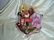 RUDOLPH RED NOISE REINDEER CHRISTMAS GIFT BASKET FOR A TEEN