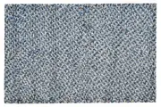 Handwoven Chunky Wool Rug - Jelly Bean - Blue