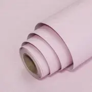 Pink Silk Peel and Stick Wallpaper 17.3"x1200" Embossed Textured Contact Pape...