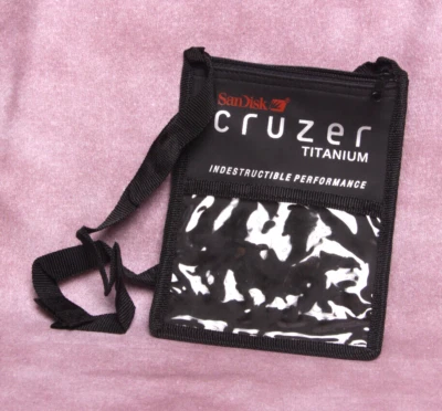 Sandisk "Cruzer" Accessory Shoulder Bag-4 Storage Slots