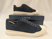 COLE HAAN GrandPrø Rally Men's 12 M Navy Ink Suede/Ivory CapToe Sneaker C38329