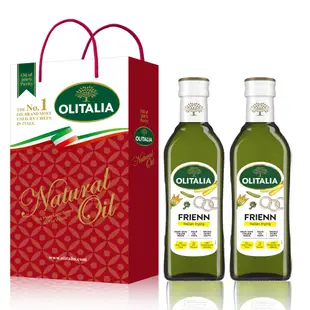 Olitalia奧利塔 高溫專用葵花油禮盒組(500mlx2瓶)