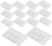 40 Pack Anti Slip Mats Car Carpet Clips Universal Floor Mat Holder Adhesive Hooks No Drill