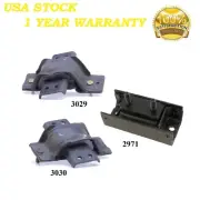 3PCS MOTOR & TRANS MOUNT FIT 1999-2003 Ford F-350 SUPER DUTY 7.3L 4WD Diesel (for: Ford)