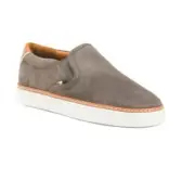 $275 Allen Edmonds ALPHA Loafer 10.5 D Grey Suede *