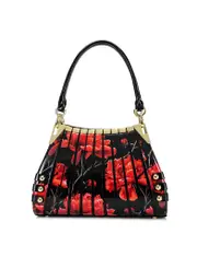 Serenade - SN63-7330 Georgie print MonicaLeather handbag