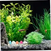 Sosoport Flowerpot Pebbles Luminous Stone 200pcs Decorative Aquarium Gravels for Fish Tank Water Feature