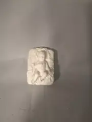 Baby Jesus and Manger 3" x 2" Ready to paint Ceramic Bisque