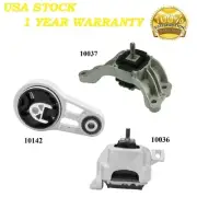 3 PCS MOTOR & TRANS MOUNT FIT 2007-2016 MINI COOPER 1.6L NAT.ASP, DOHC - AUTO (for: Mini)
