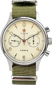 [Sugess] Seagull 1963 ST1901 Venus 40mm Chronograph Sapphire, Display Back, 2 Straps BNIB
