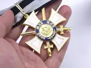 Prussian Order of the Crown 2nd Class with Swords with Ribbon