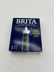 Brita 3 Pk Water Filter Bottle New