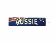 Aussie Way Street Sign Car Air Freshener