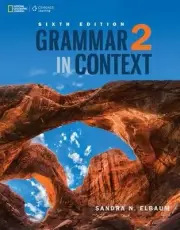GRAMMAR IN CONTEXT 2 (GRAMMAR IN CONTEXT, NEW EDITION) By Sandra N. Elbaum *NEW*