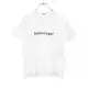 [二手] 【日本直送】 Pre-owned BALENCIAGA T-shirt white black logo print