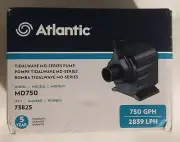Atlantic MD750 Tidal Wave Submersible Mag Drive Water Pump for Fountain & Ponds