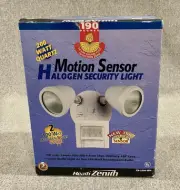 Heath Zenith CB-5596-WH Motion Sensor Halogen Security Light