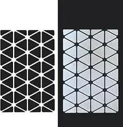 Reflector Sticker Set, Reflector Sticker Black, Bicycle Reflector Sticker for Night, Reflective Tape for Helmet, Bicycle, Car, Electric Scooter