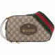 GUCCI GG SupremeOphidia 虎頭標誌 斜背包 476466 K9GVT 8856