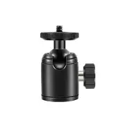 1/4" Hole Alloy Mount for Camera Tripod Adapter 360 degree Swivel Mini Ball Head